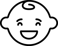 Joyful Baby Craft Design Svg File, Free Vectors File